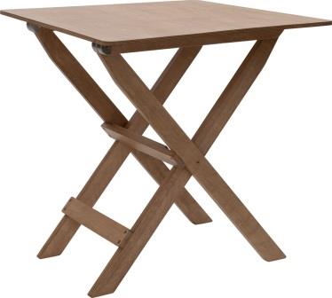 BARE585 Barebones Living Ridgeline Wood Folding Table